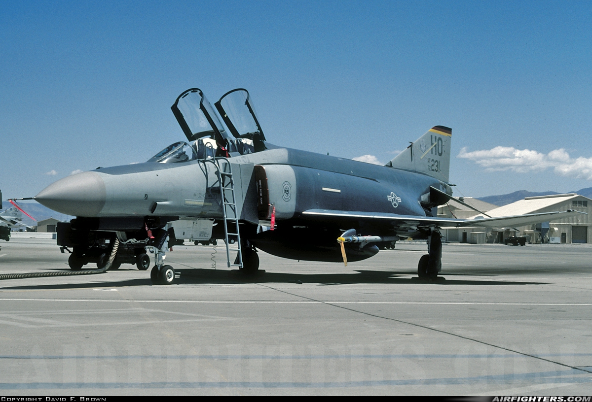 USA - Air Force McDonnell Douglas F-4F Phantom II 72-1231 at Alamogordo - Holloman AFB (HMN / KHMN), USA