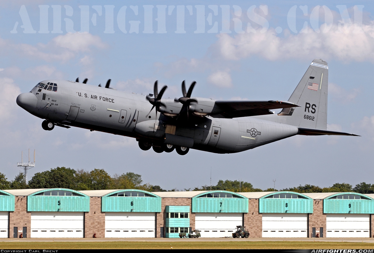 USA - Air Force Lockheed Martin C-130J-30 Hercules (L-382) 06-8612 at Breda - Gilze-Rijen (GLZ / EHGR), Netherlands