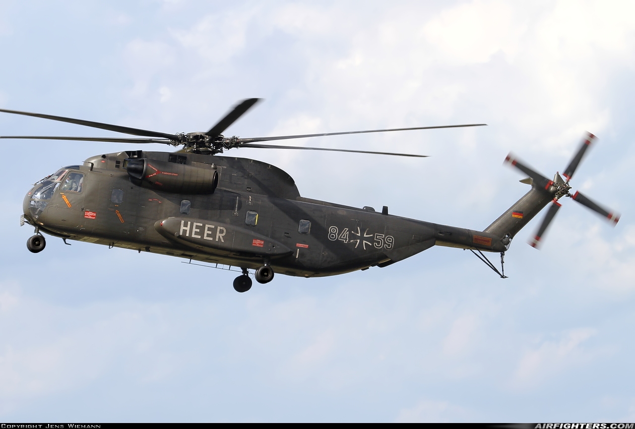 Germany - Army Sikorsky CH-53G (S-65) 84+59 at Buckeburg (- Achum) (ETHB), Germany