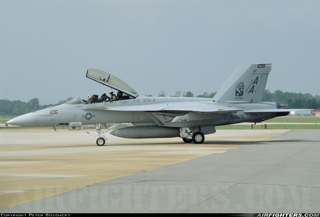 USA - Navy Boeing F/A-18F Super Hornet 166631 at Virginia Beach - Oceana NAS / Apollo Soucek Field (NTU / KNTU), USA