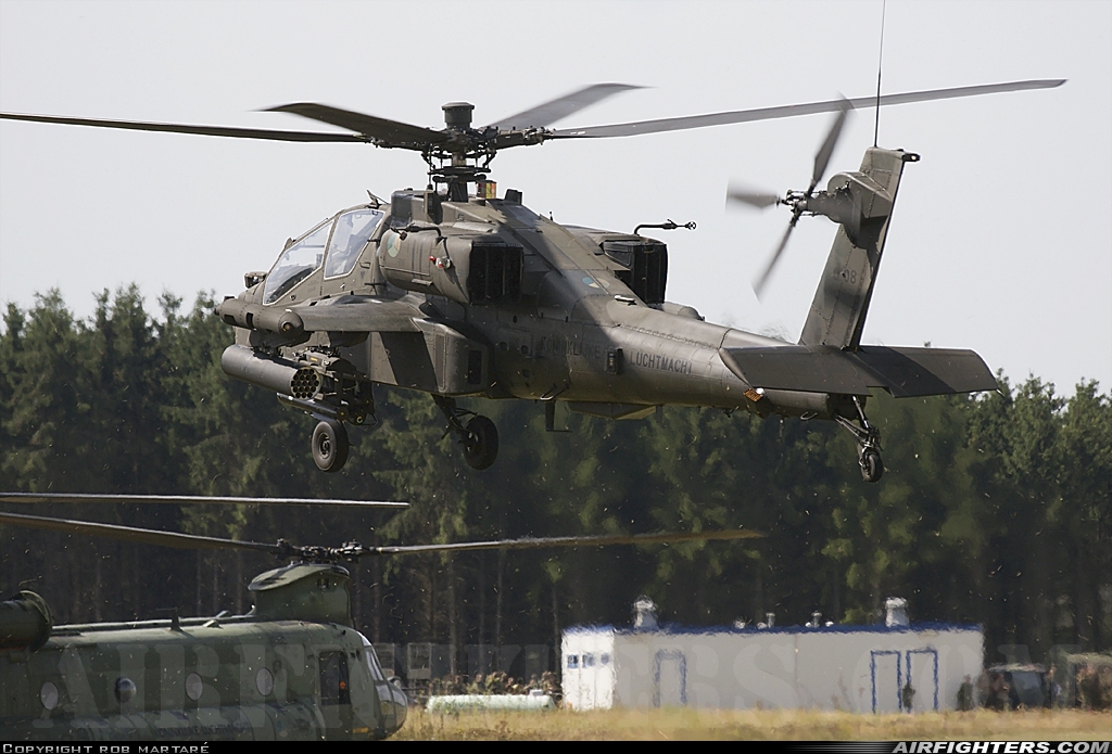 Netherlands - Air Force Boeing AH-64DN Apache Longbow Q-08 at Breda - Gilze-Rijen (GLZ / EHGR), Netherlands