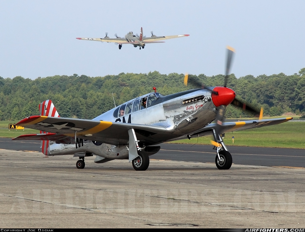 Private - Collings Foundation North American P-51C Mustang NL251MX at Wildwood-Cape May Airport (KWWD), USA