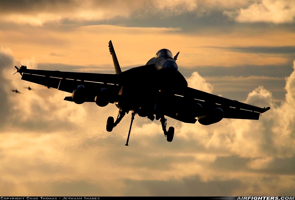 USA - Navy Boeing F/A-18E Super Hornet  at Off-Airport - Pacific Ocean, International Airspace