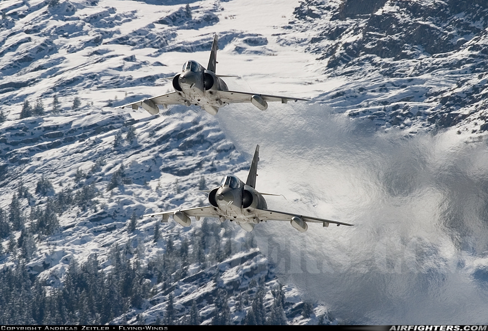 Switzerland - Air Force Dassault Mirage IIIRS R-2108 at Off-Airport - Axalp, Switzerland