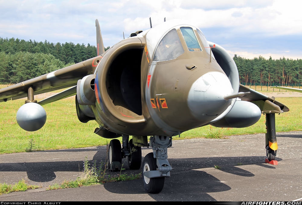 UK - Air Force Hawker Siddeley Harrier GR.1 XV278 at Berlin - Gatow (GWW / EDUG), Germany
