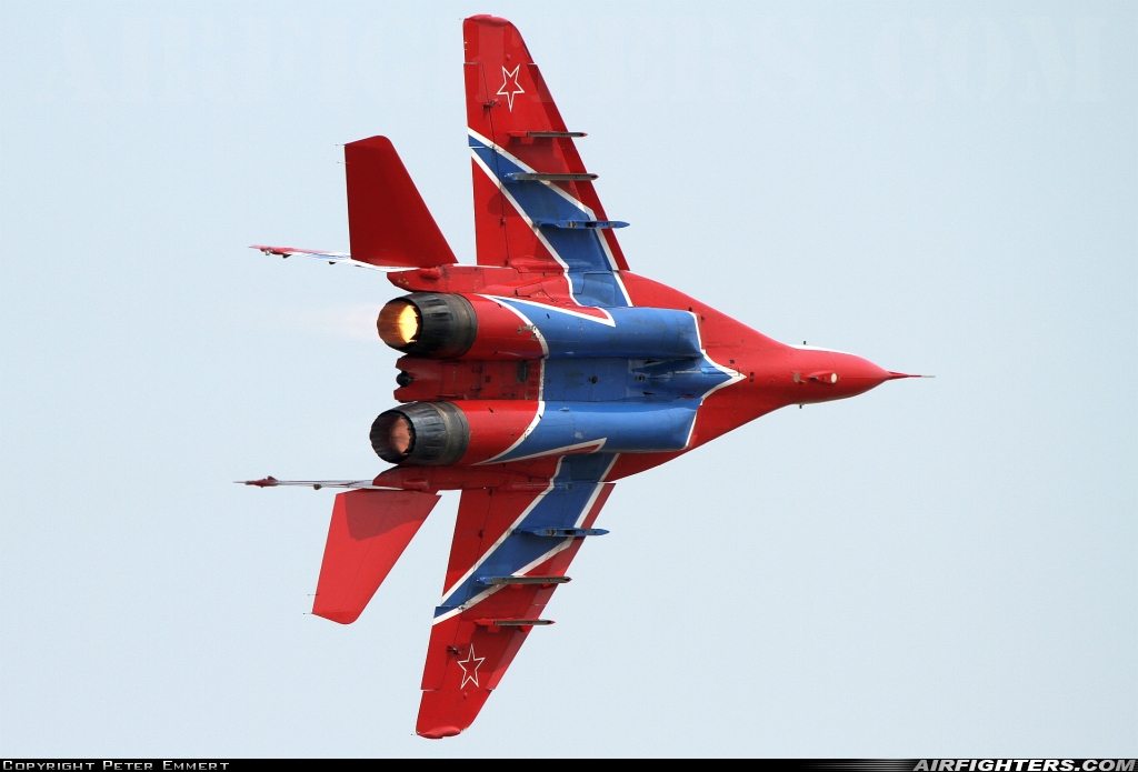 Russia - Air Force Mikoyan-Gurevich MiG-29 (9.13)  at Belgrade - Batajnica (BJY / LYBT), Serbia