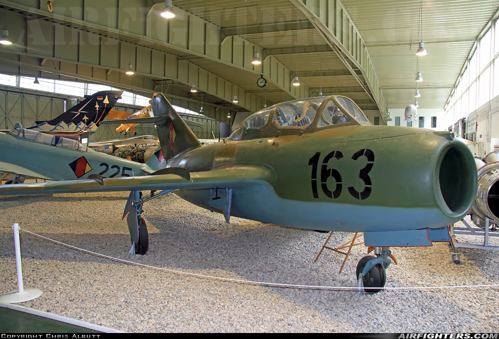 Germany - Air Force Mikoyan-Gurevich MiG-15UTI 163 at Berlin - Gatow (GWW / EDUG), Germany