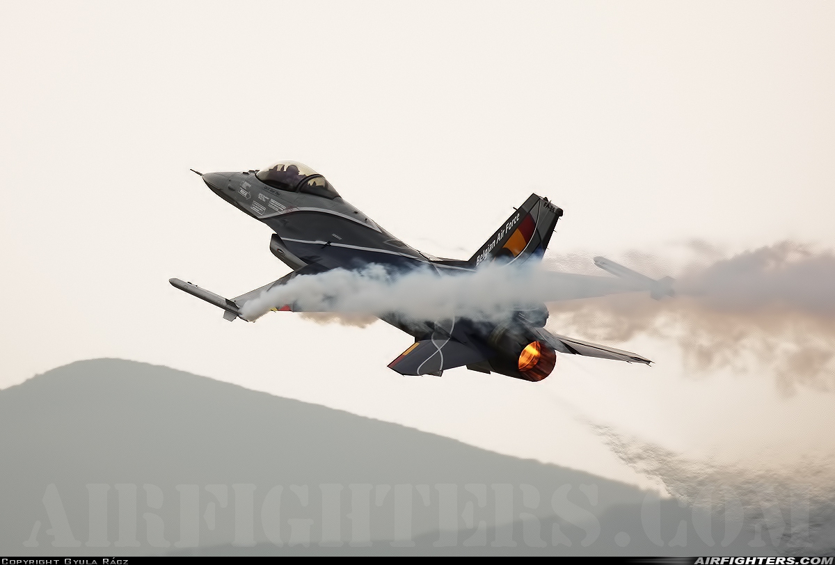 Belgium - Air Force General Dynamics F-16AM Fighting Falcon FA-84 at Sliac (LZSL), Slovakia
