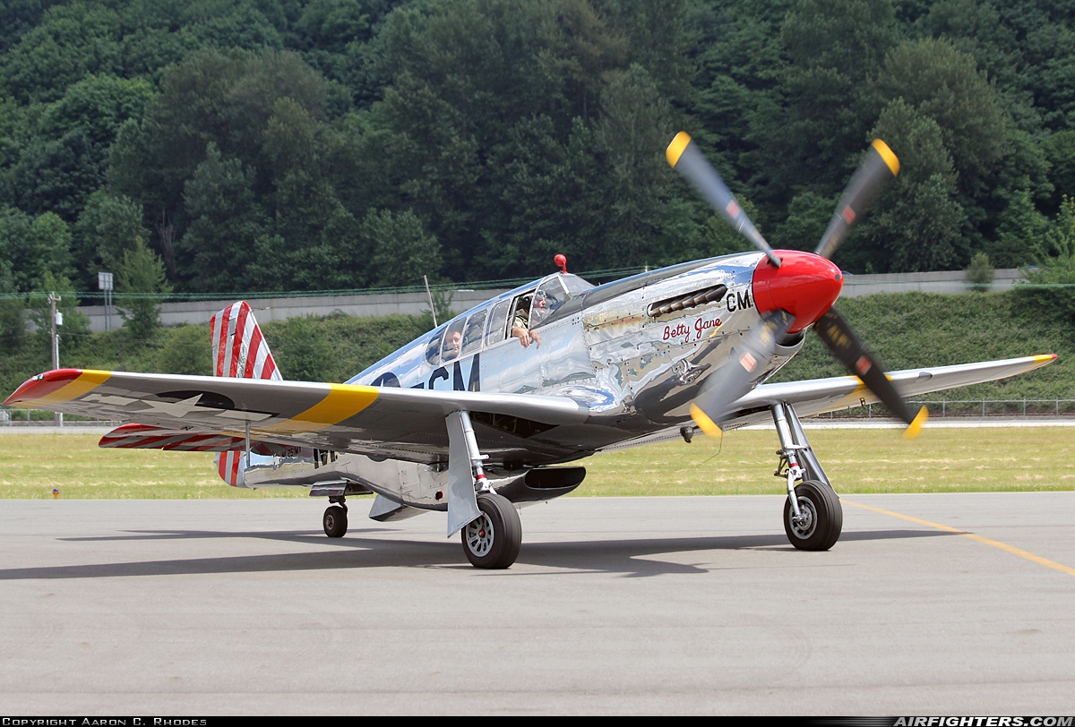 Private - Collings Foundation North American P-51C Mustang NL251MX at Seattle - Boeing Field / King County Int. (BFI / KBFI), USA