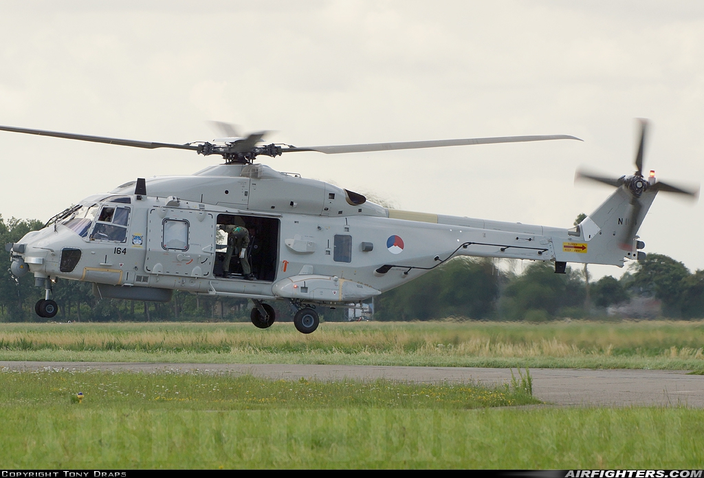 Netherlands - Navy NHI NH-90NFH N-164 at Koksijde (EBFN), Belgium