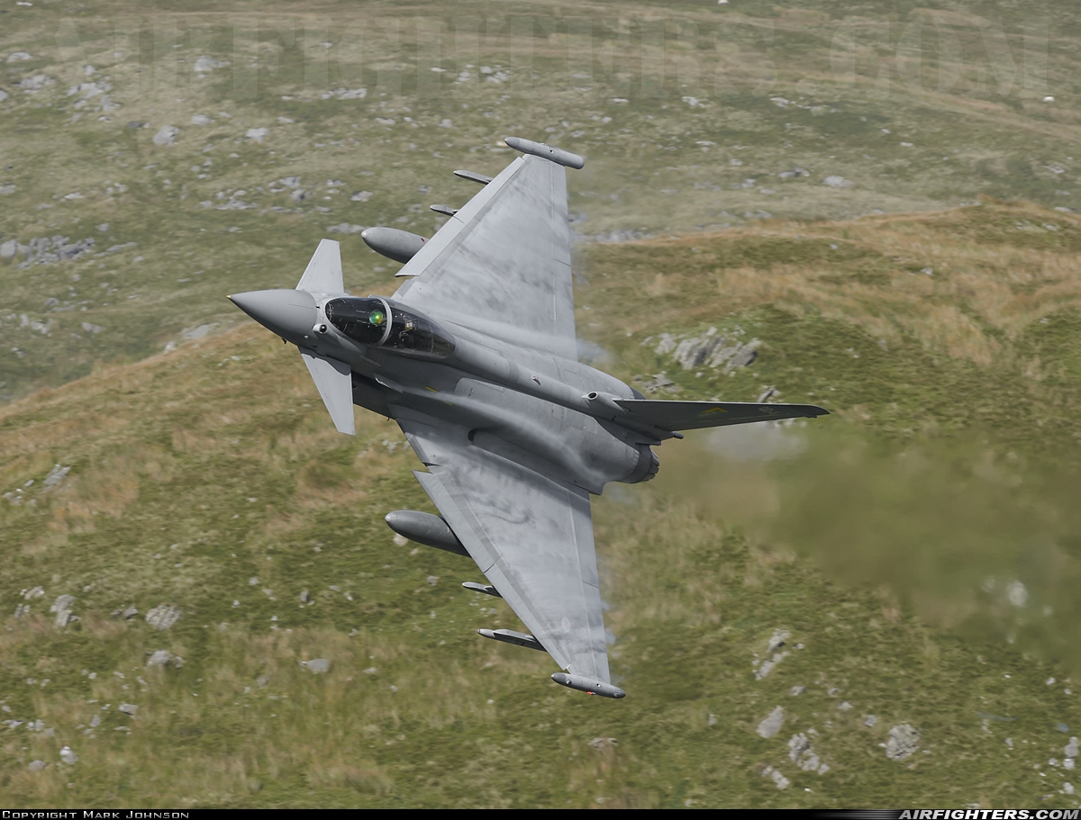UK - Air Force Eurofighter Typhoon FGR4 ZJ941 at Off-Airport - Machynlleth Loop Area, UK