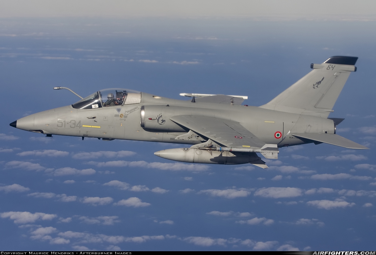Italy - Air Force AMX International AMX MM7164 at In Flight, UK