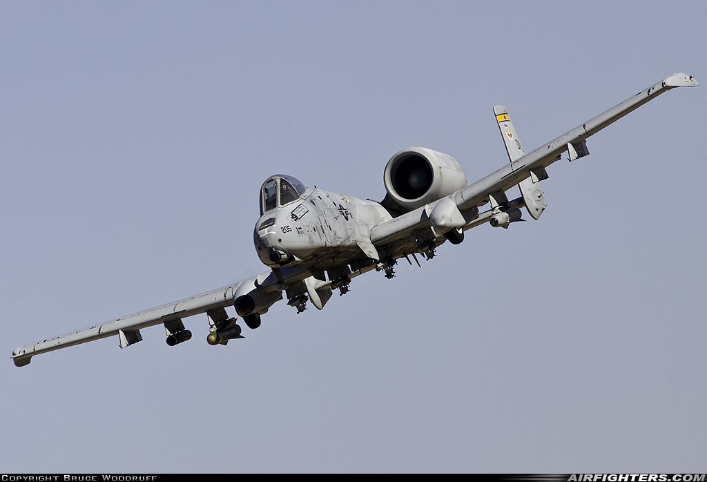 USA - Air Force Fairchild A-10A Thunderbolt II 80-0205 at Off-Airport - Barry Goldwater Range, USA