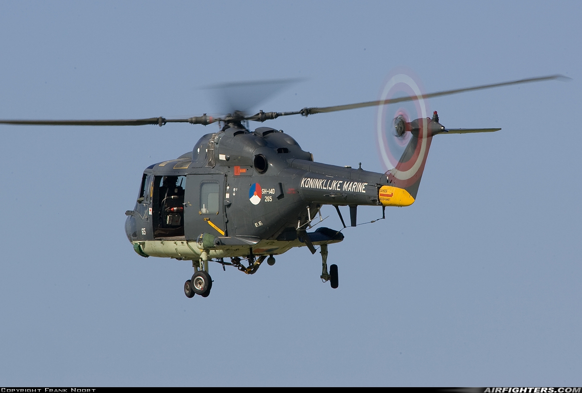 Netherlands - Navy Westland WG-13 Lynx SH-14D 265 at Den Helder - De Kooy (DHR / EHKD), Netherlands