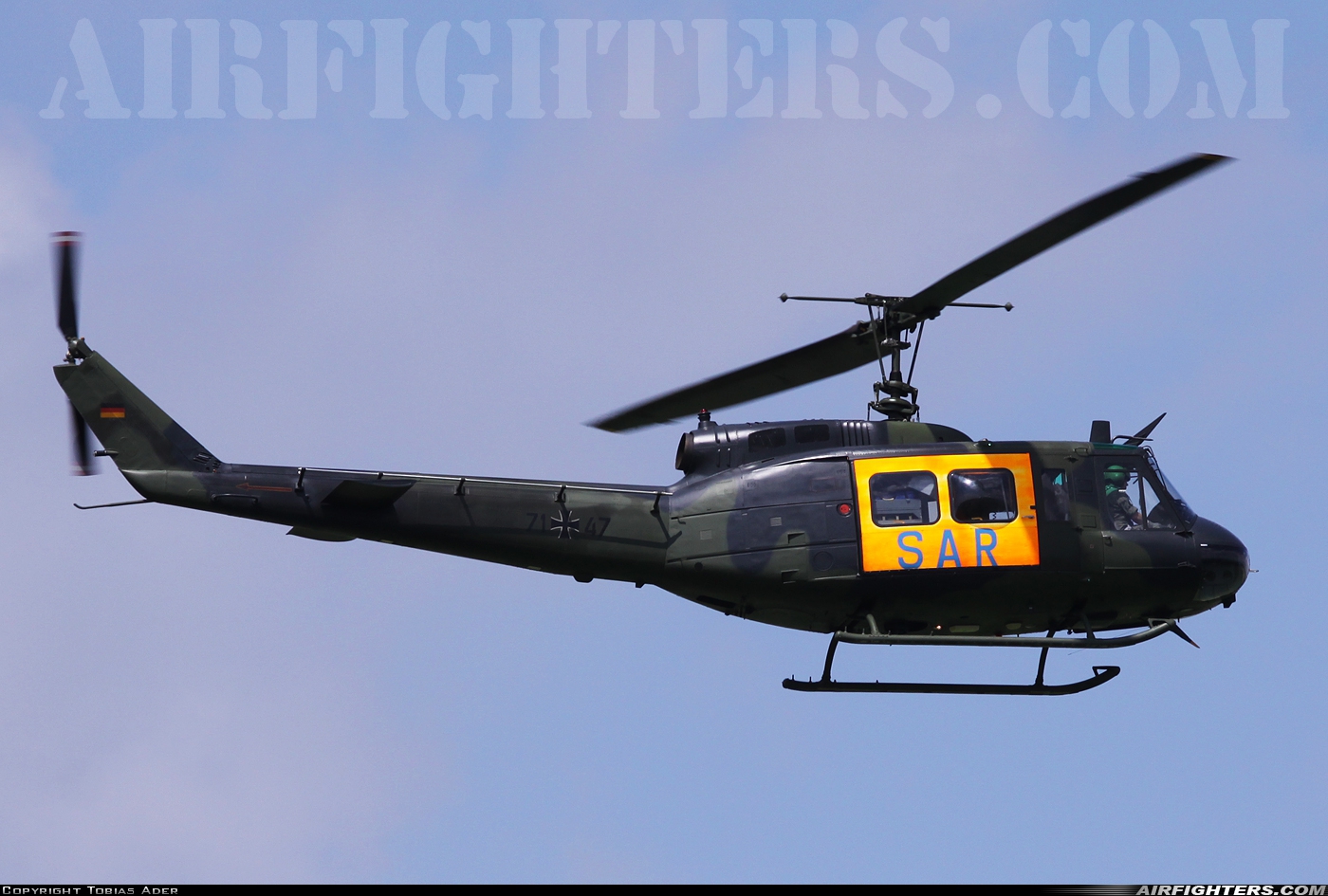 Germany - Air Force Bell UH-1D Iroquois (205) 71+47 at Norvenich (ETNN), Germany