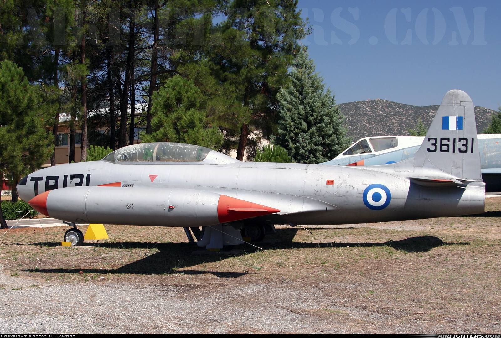 Greece - Air Force Lockheed T-33A Shooting Star 36131 at Tripolis (LGTP), Greece