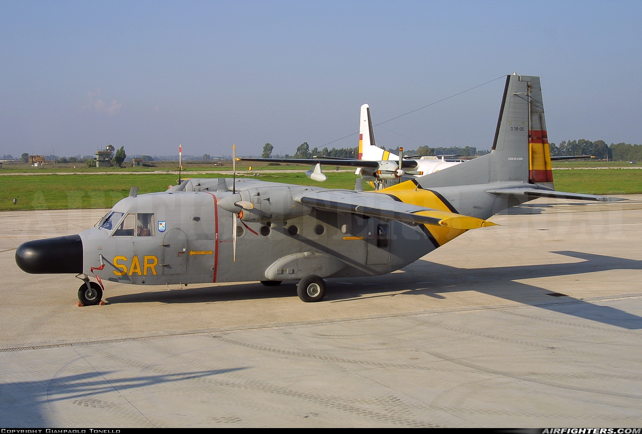 Spain - Air Force CASA C-212-200 Aviocar D-3B-05 at Grazzanise (- Carlo Romagnoli) (LIRM), Italy