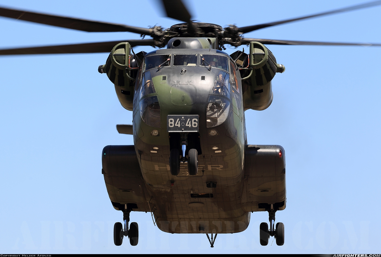 Germany - Army Sikorsky CH-53G (S-65) 84+46 at Ovar (AM1) (LPOV), Portugal