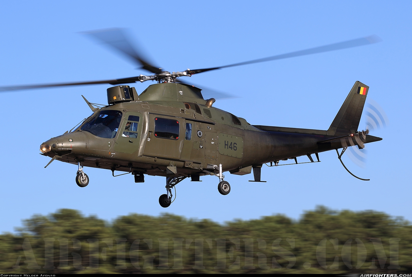 Belgium - Army Agusta A-109HO (A-109BA) H46 at Ovar (AM1) (LPOV), Portugal