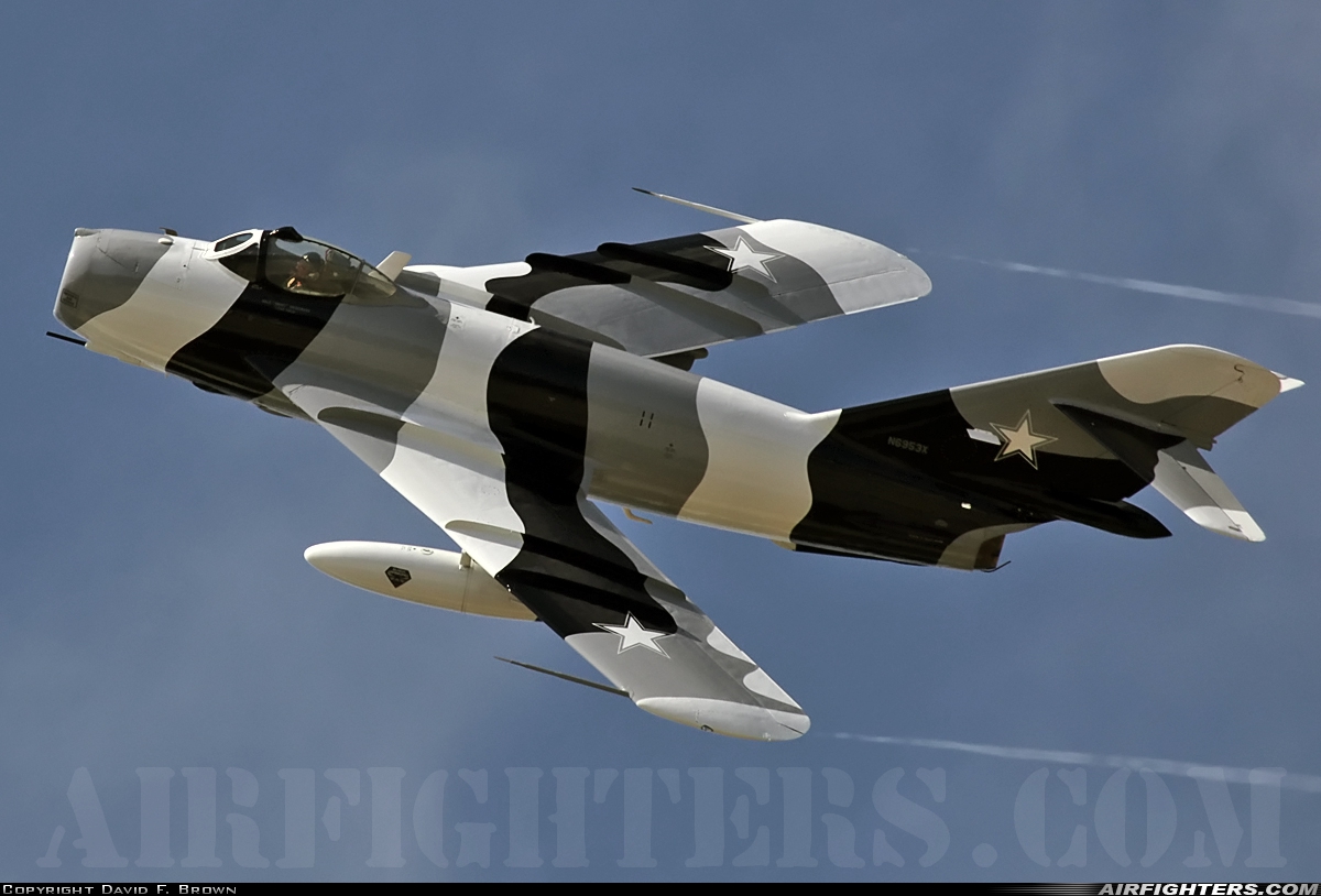 Private - Black Diamond Jet Team Mikoyan-Gurevich Lim-6R N6953X at Virginia Beach - Oceana NAS / Apollo Soucek Field (NTU / KNTU), USA