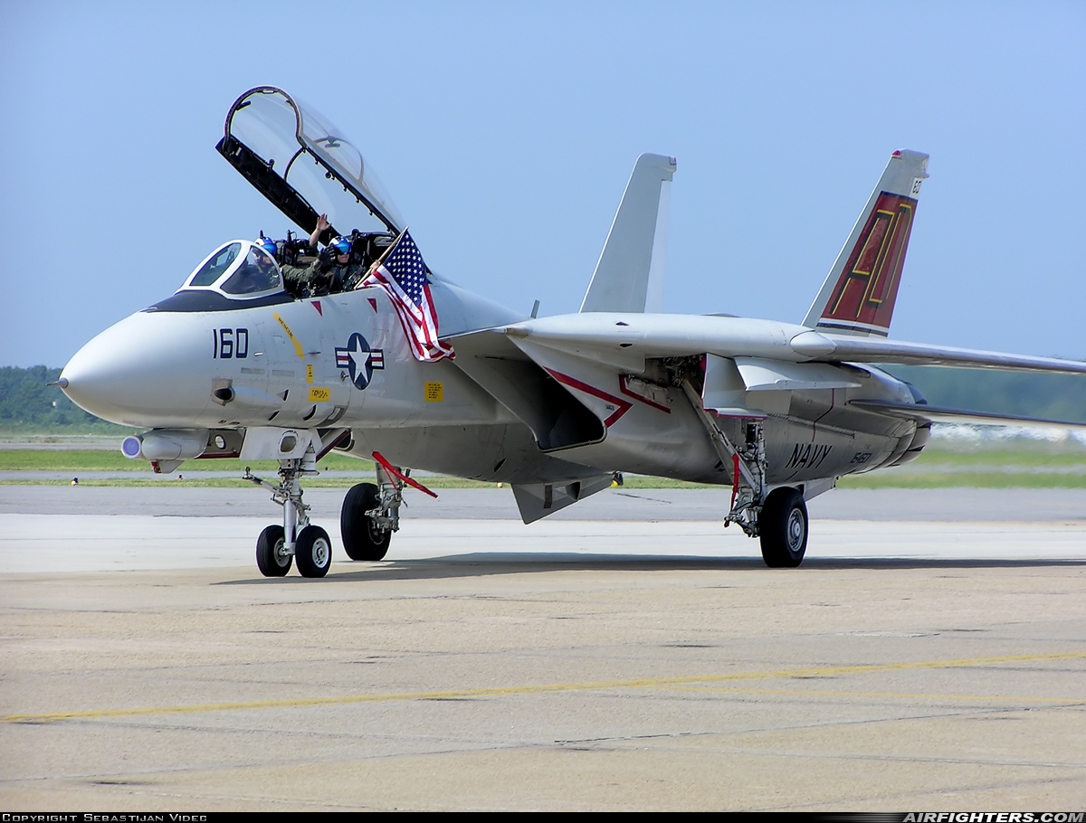 USA - Navy Grumman F-14D Tomcat 164601 at Virginia Beach - Oceana NAS / Apollo Soucek Field (NTU / KNTU), USA
