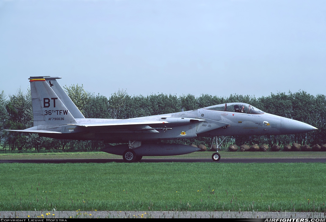 USA - Air Force McDonnell Douglas F-15C Eagle 79-0036 at Leeuwarden (LWR / EHLW), Netherlands
