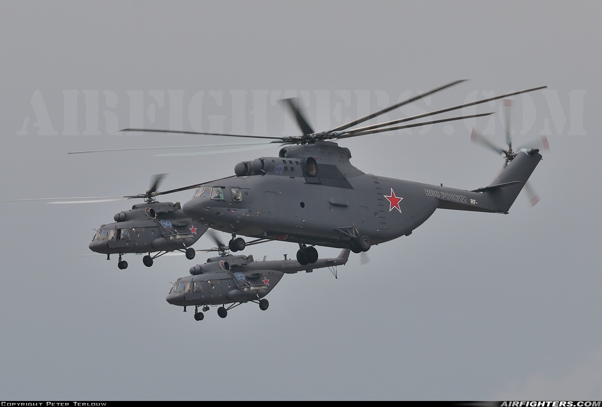 Russia - Air Force Mil Mi-26T RF-95570 at Moscow - Zhukovsky (Ramenskoye) (UUBW), Russia