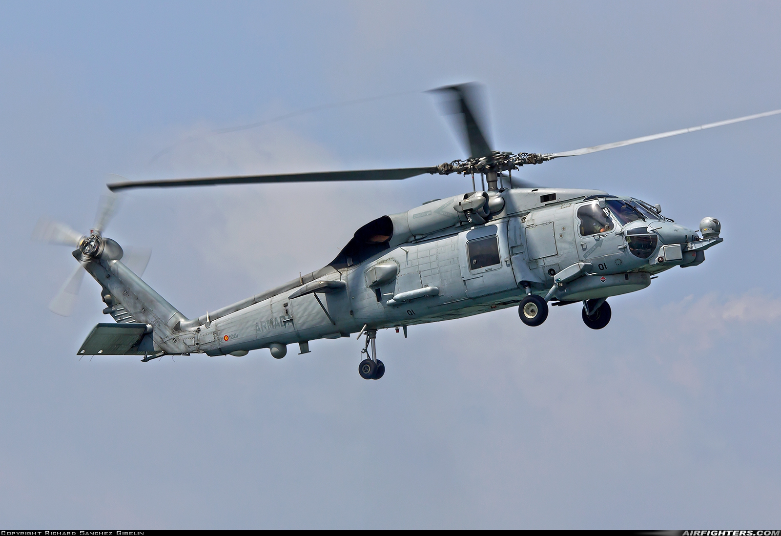 Spain - Navy Sikorsky SH-60B Seahawk (S-70B-1) HS.23-01 at Off-Airport - Cadiz Playa de la Victoria, Spain