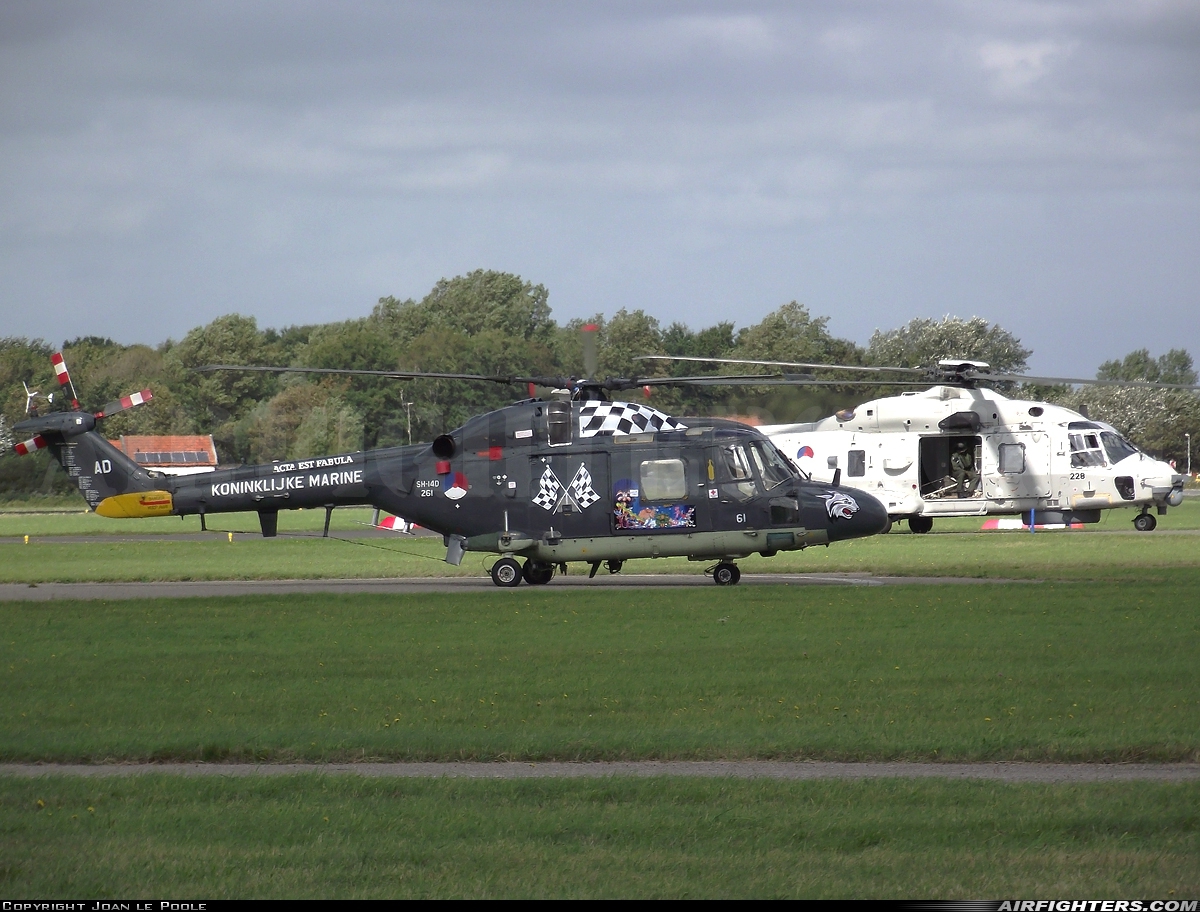 Netherlands - Navy Westland WG-13 Lynx SH-14D 261 at Netherlands, Netherlands