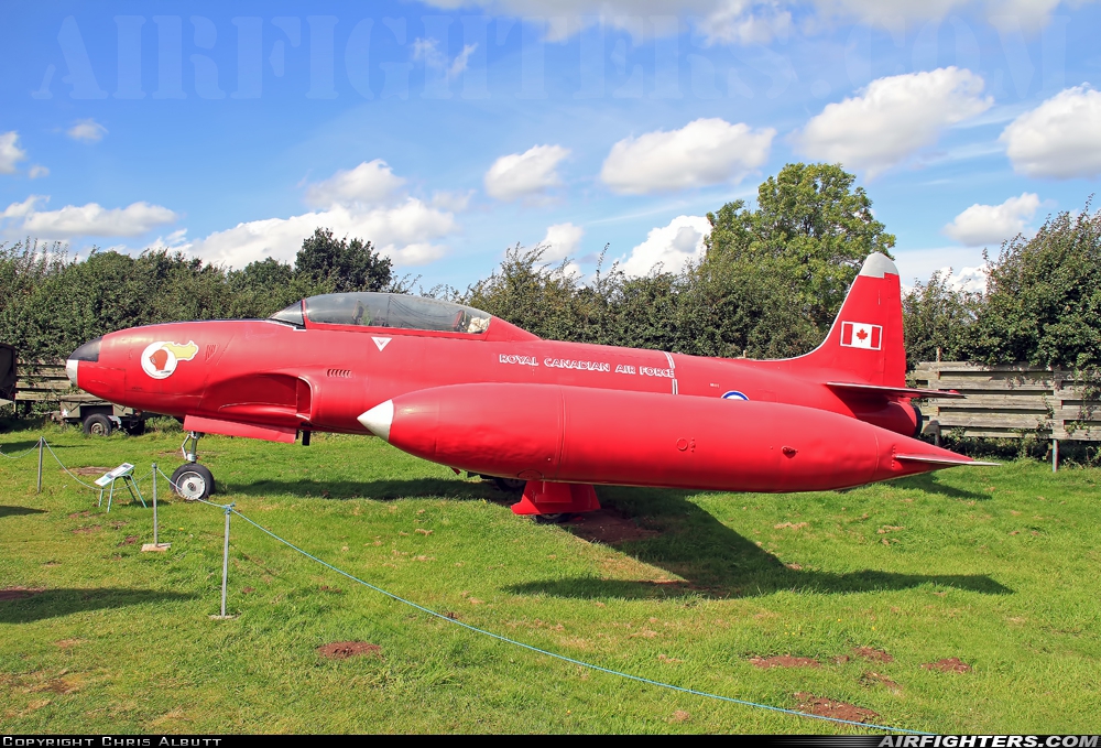 USA - Air Force Lockheed T-33A Shooting Star 51-17473 at Coventry - Baginton (CVT / EGBE), UK