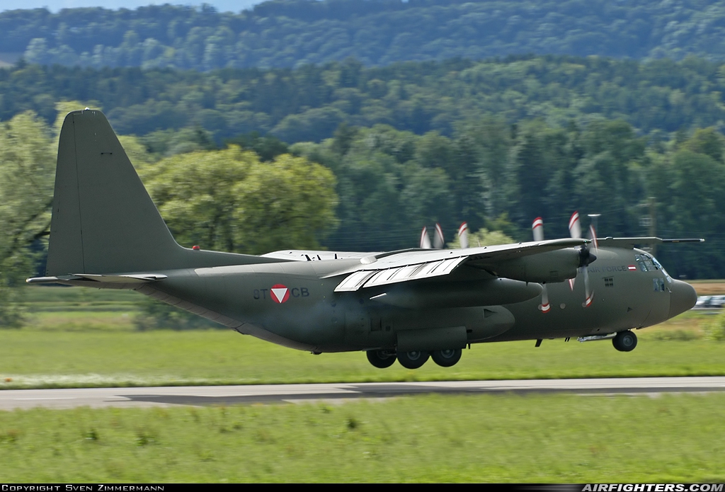 Austria - Air Force Lockheed C-130K Hercules (L-382) 8T-CB at Emmen (EML / LSME), Switzerland