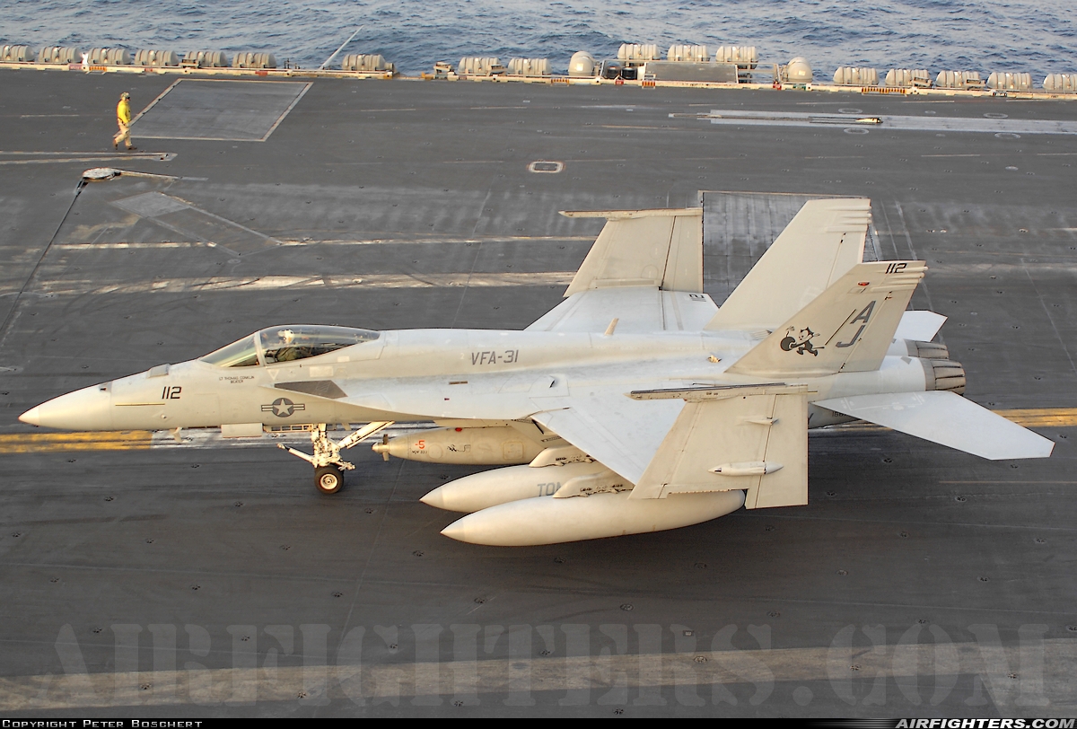 USA - Navy Boeing F/A-18E Super Hornet 166786 at Off-Airport - Arabian Sea, International Airspace