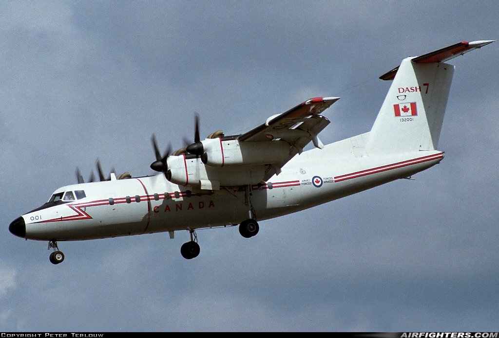 Canada - Air Force De Havilland Canada CC-132 Dash 7 132001 at Utrecht - Soesterberg (UTC / EHSB), Netherlands