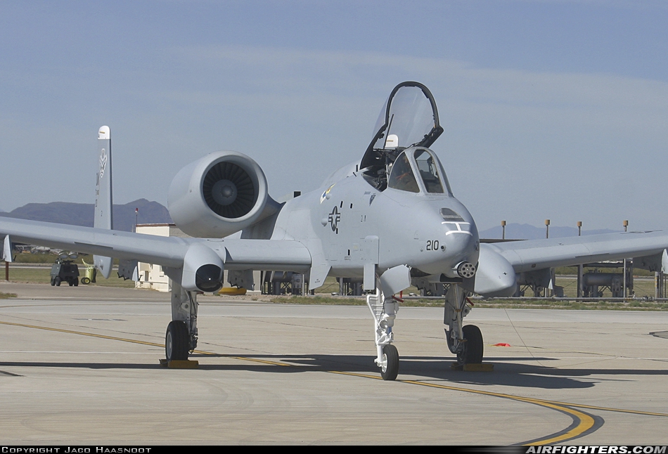 USA - Air Force Fairchild A-10A Thunderbolt II 79-0210 at Tucson - Davis-Monthan AFB (DMA / KDMA), USA