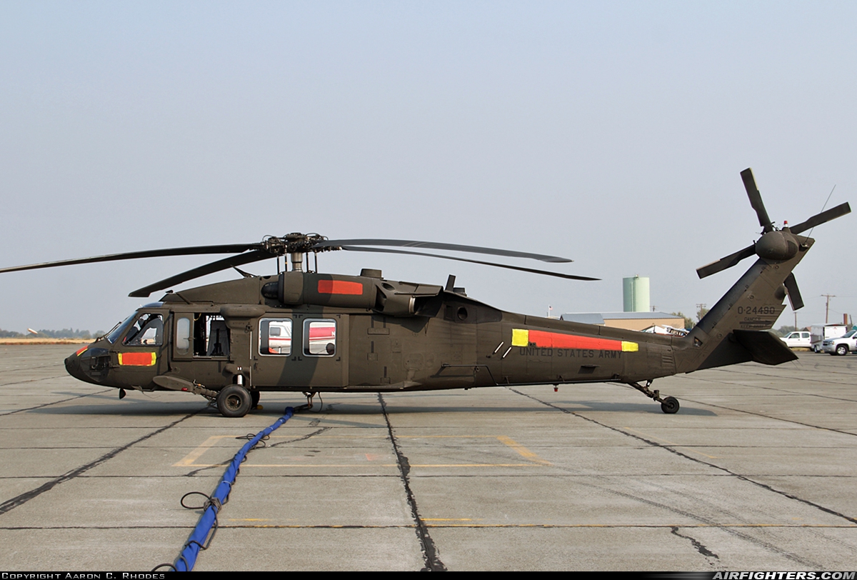 USA - Army Sikorsky UH-60A Black Hawk (S-70A) 86-24490 at Ellensburg - Bowers Field (ELN / KELN), USA