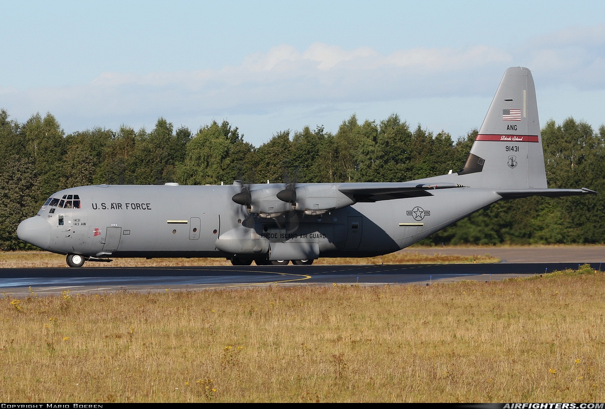 USA - Air Force Lockheed Martin C-130J-30 Hercules (L-382) 99-1431 at Eindhoven (- Welschap) (EIN / EHEH), Netherlands