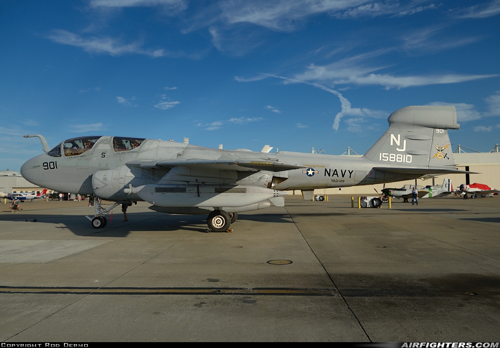USA - Navy Grumman EA-6B Prowler (G-128) 158810 at Virginia Beach - Oceana NAS / Apollo Soucek Field (NTU / KNTU), USA