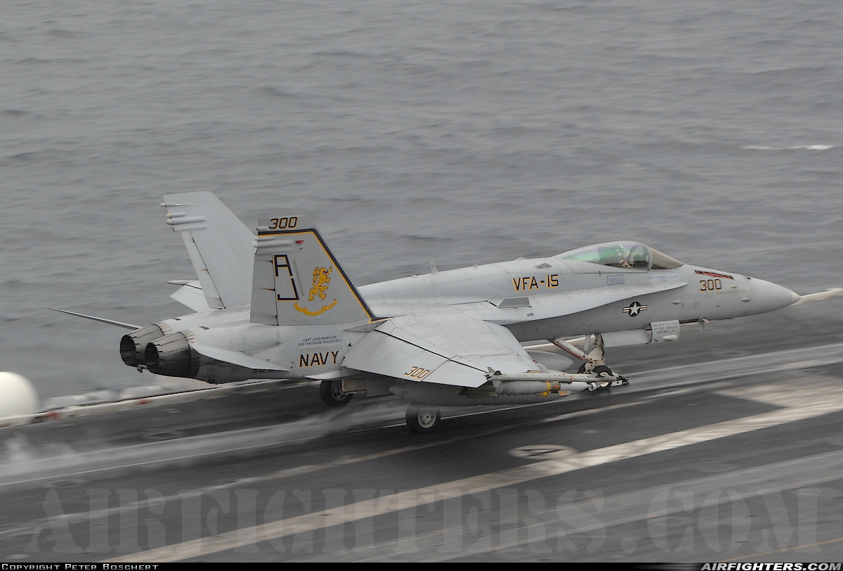 USA - Navy McDonnell Douglas F/A-18C Hornet 164236 at Off-Airport - Arabian Sea, International Airspace
