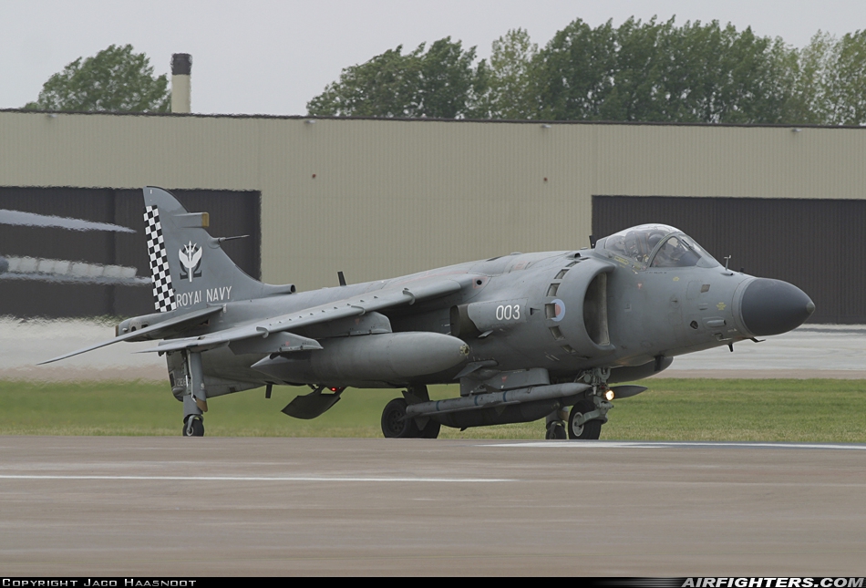 UK - Navy British Aerospace Sea Harrier FA.2 ZE690 at Fairford (FFD / EGVA), UK