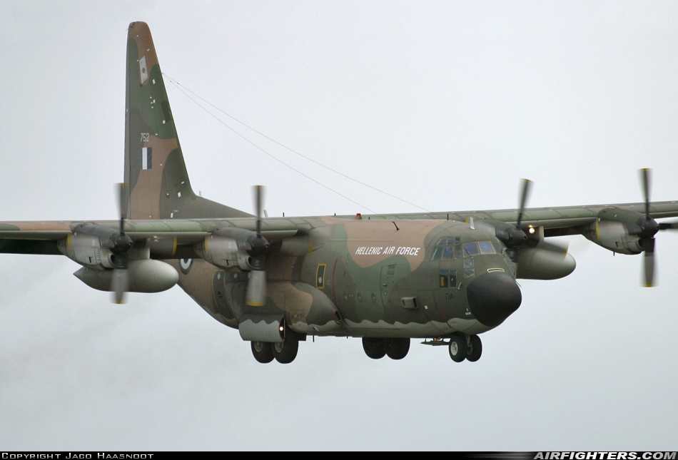 Greece - Air Force Lockheed C-130H Hercules (L-382) 752 at Leiden - Valkenburg (LID / EHVB), Netherlands