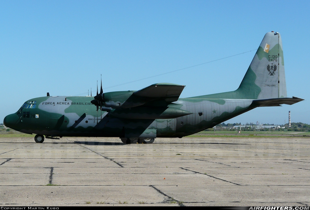 Brazil - Air Force Lockheed C-130H Hercules (L-382) 2476 at El Palomar (PAL / SADP), Argentina