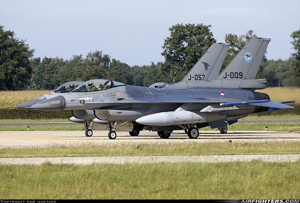 Netherlands - Air Force General Dynamics F-16AM Fighting Falcon J-009 at Uden - Volkel (UDE / EHVK), Netherlands