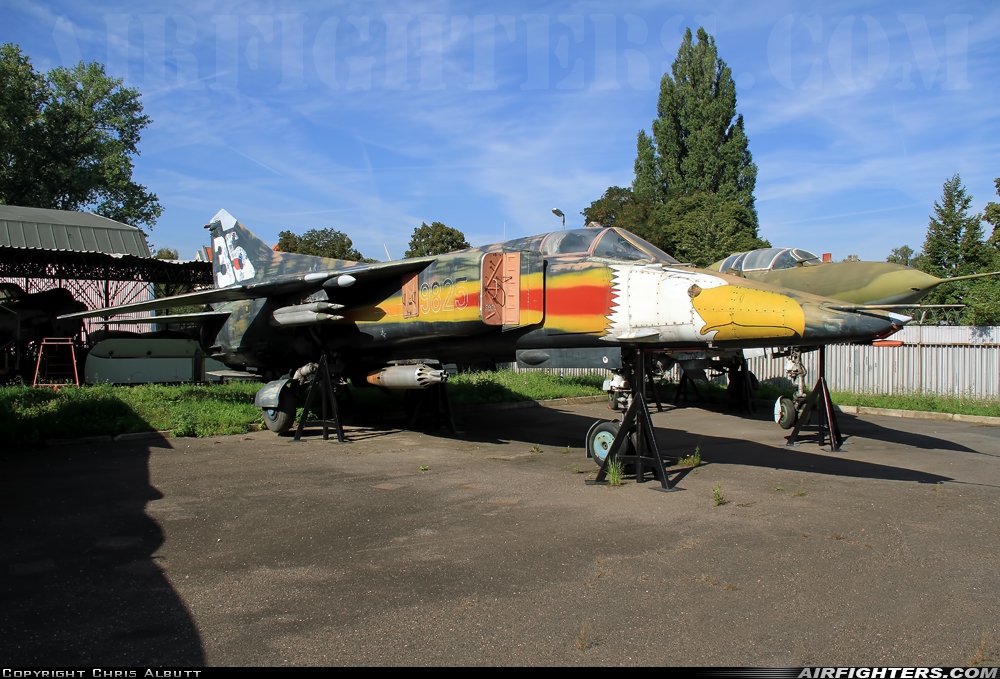 Czech Republic - Air Force Mikoyan-Gurevich MiG-23BN 9825 at Kbely (LKKB), Czech Republic