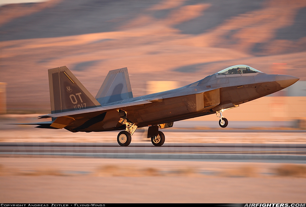 Photo ID 13845 by Andreas Zeitler - Flying-Wings. USA Air Force Lockheed Martin F 22A Raptor, 00 4017