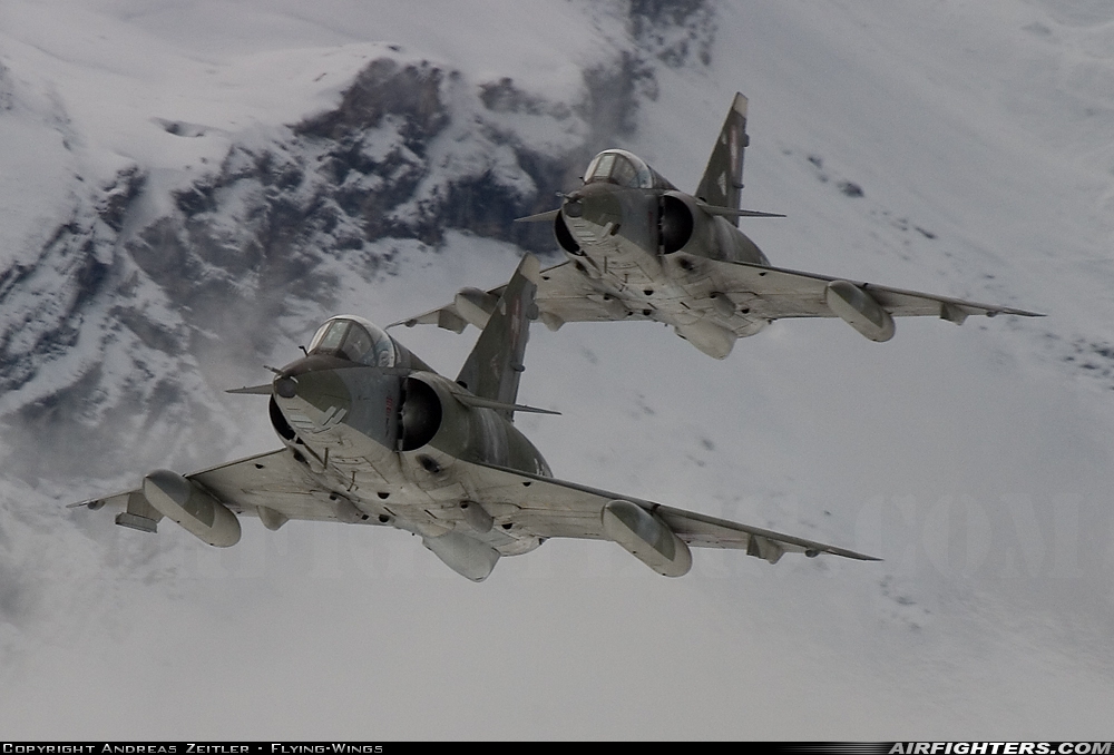 Switzerland - Air Force Dassault Mirage IIIRS R-2111 at Off-Airport - Axalp, Switzerland