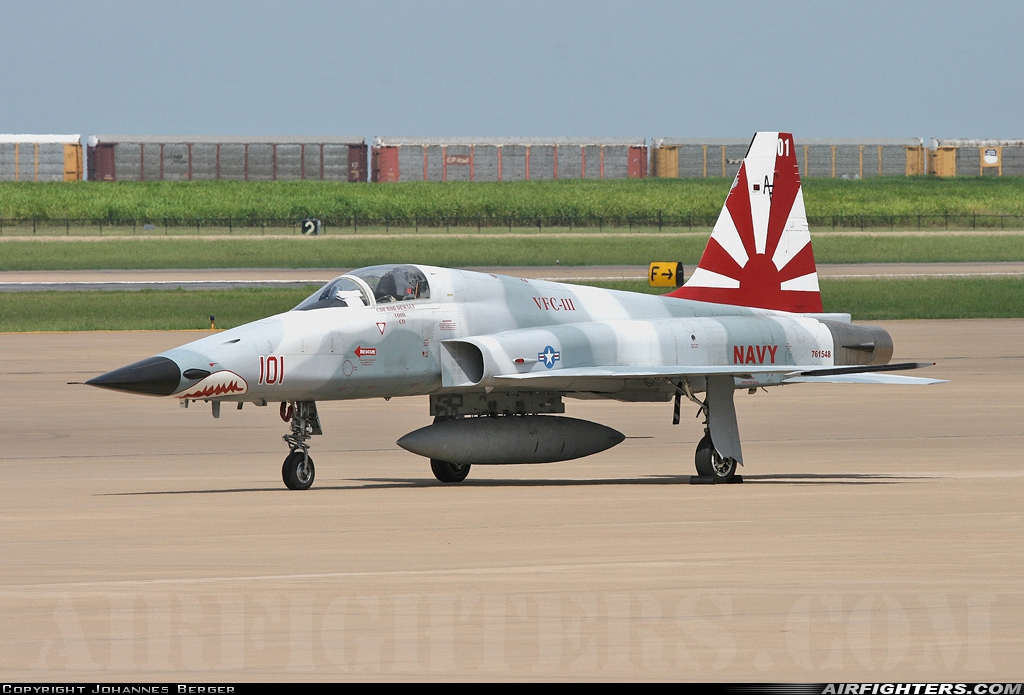 USA - Navy Northrop F-5N Tiger II 761548 at Fort Worth - Alliance (AFW / KAFW), USA