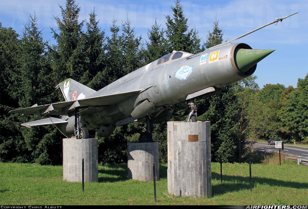 Poland - Air Force Mikoyan-Gurevich MiG-21M 1813 at Off-Airport - Nowa Ruda, Poland