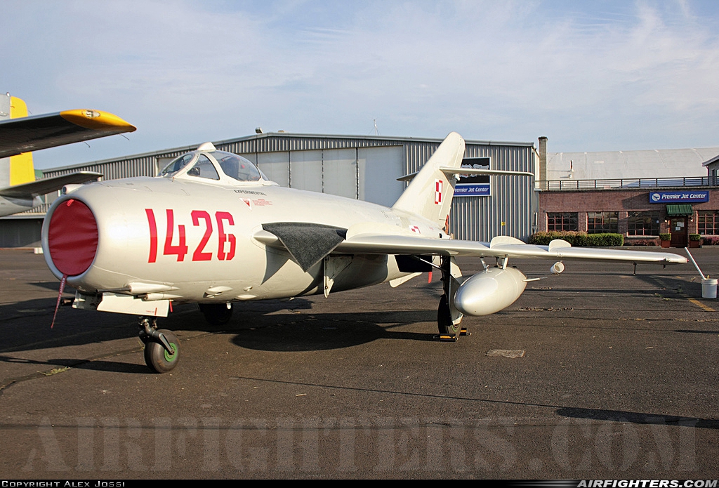 Private - Classic Aircraft Aviation Museum Mikoyan-Gurevich Lim-5 N1426D at Portland - Portland-Hillsboro (HIO), USA