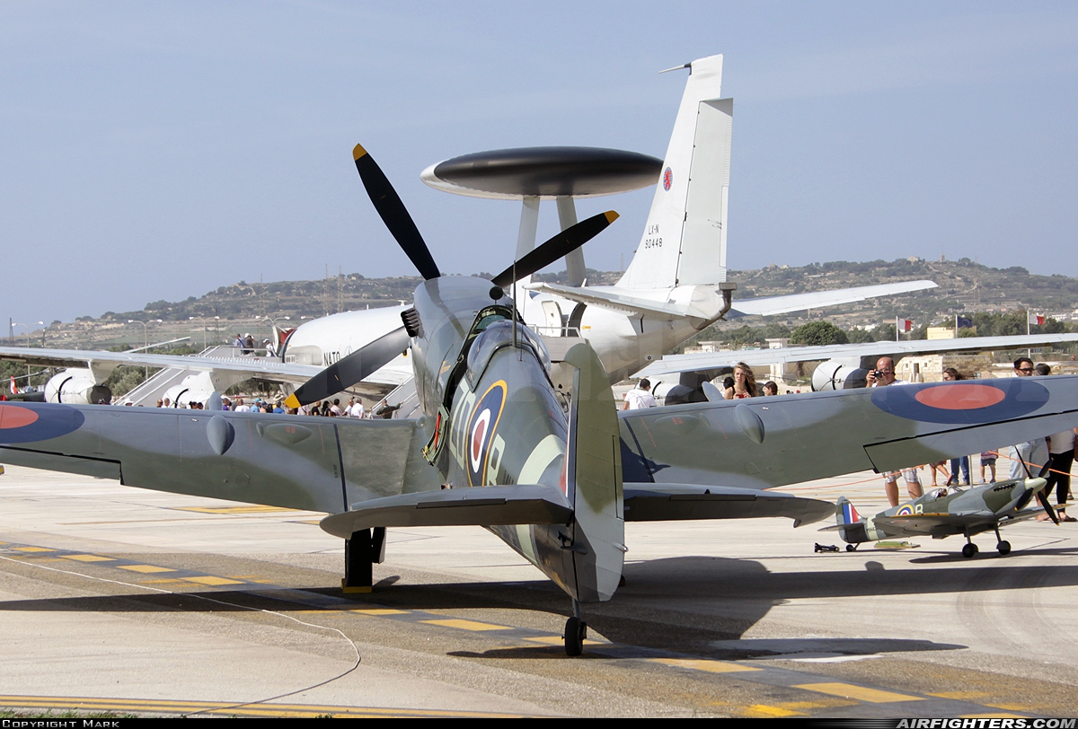 Private - Old Flying Machine Company Supermarine 361 Spitfire LF.IXc G-ASJV at Luqa - Malta International (MLA / LMML), Malta