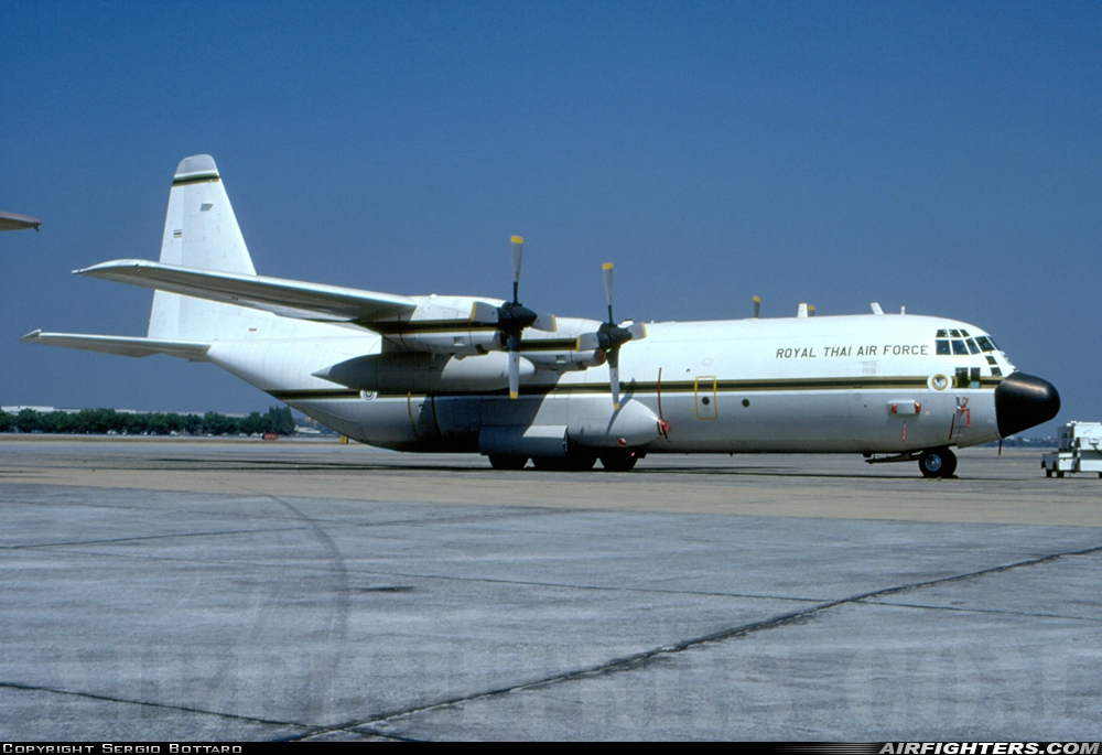 Thailand - Air Force Lockheed C-130H-30 Hercules (L-382) L8-12/35 at Bangkok - Int. (Don Muang) (DMK / VTBD), Thailand